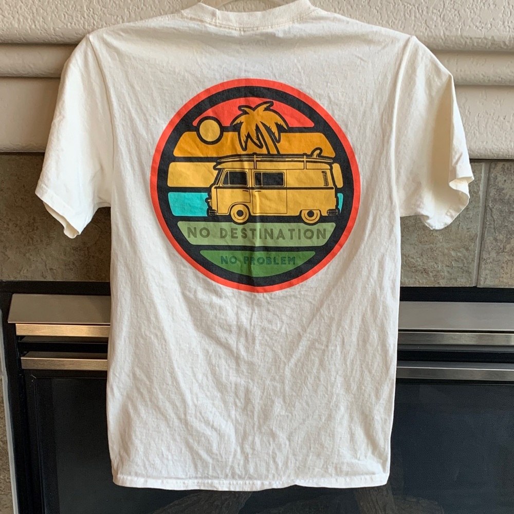 Dravus White Short Sleeve Tee for Men